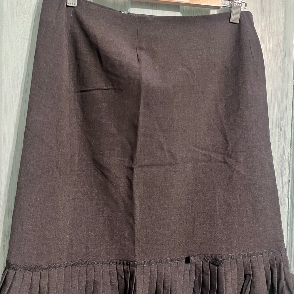 Worthington Charcoal A-Line Skirt
